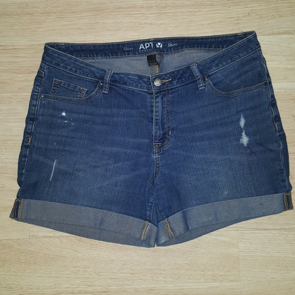 Jean shorts